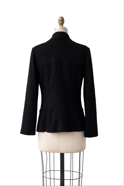 FELICITY IN BOILED WOOL JERSEY