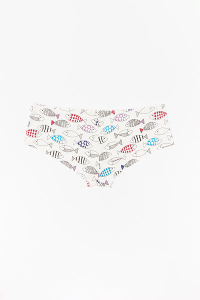 THEO BOY SHORT IN FISH PRINT
