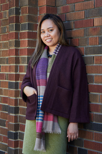 KIARA IN BOILED WOOL