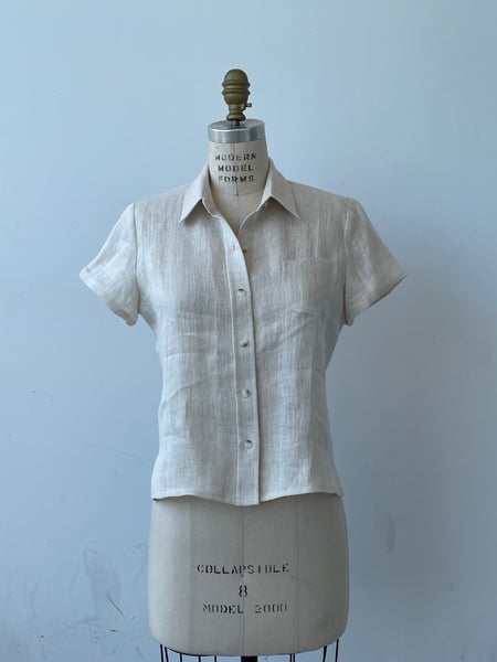 CLAUDIA IN LINEN TWILL