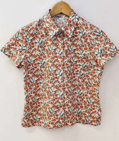 CLAUDIA IN ORANGE FLORAL