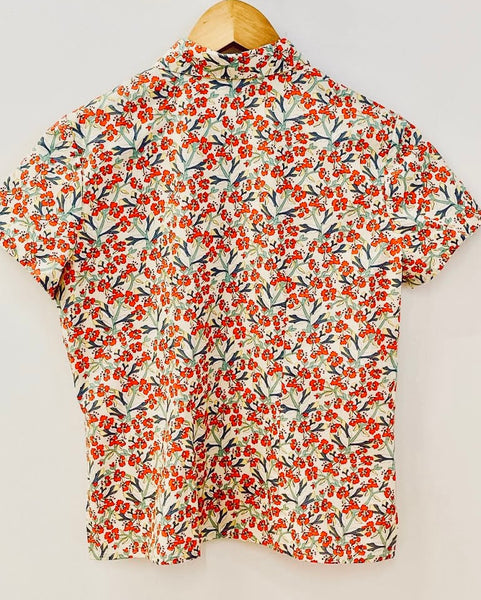 CLAUDIA IN ORANGE FLORAL