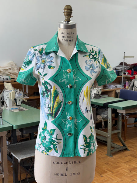 ELODIE : SHORT SLEEVE BLOUSE