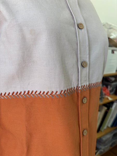 ASH  BUTTON UP