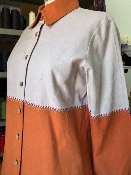 ASH  BUTTON UP